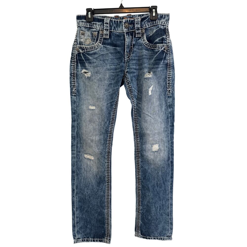 Rock Revival 29 Quity Slim Straight Jeans